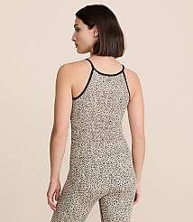 Lou & Grey Spotted Luvstretch Active Halter Top carousel Product Image 3