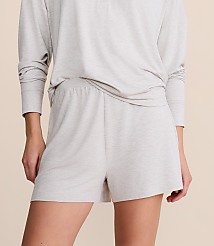 Lou & Grey Heathered Softened Modal Pajama Shorts carousel Product Image 2