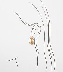 Mini Sparkle Drop Earrings carousel Product Image 2