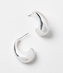 Teardrop Hoop Earrings carousel Product Image 1