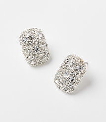 Oversized Crystal Stud Earrings carousel Product Image 1