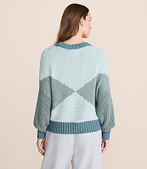 Lou & Grey Colorblock Mixed Stitch Sweater carousel Product Image 2