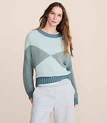 Lou & Grey Colorblock Mixed Stitch Sweater carousel Product Image 1