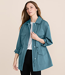 Lou & Grey Water Resistant Utility Jacket carousel Product Image 1