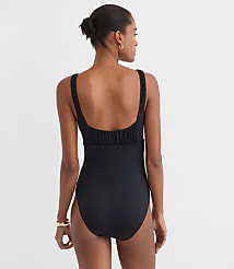 LOFT Beach Ruched Bodice One Piece Swimsuit carousel Product Image 3