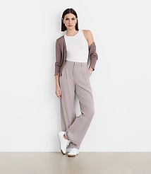 LOFT Versa 360 Knit Halter Tank Top carousel Product Image 1