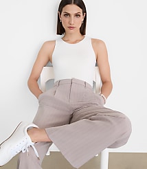 LOFT Versa 360 Knit Halter Tank Top carousel Product Image 2