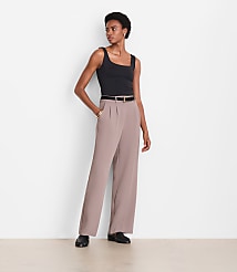 LOFT Versa 360 Knit Square Neck Tank Top carousel Product Image 1