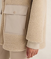 Haven Well Within Sherpa Oversized Jacket carousel Product Image 3
