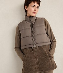 Haven Well Within Sherpa Puffer Vest carousel Product Image 1