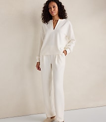 Haven Well Within Double Knit Split Neck Top carousel Product Image 3