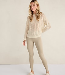 Haven Well Within Wool and Cashmere Pointelle Roll Neck Sweater carousel Product Image 1