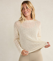 Haven Well Within Wool and Cashmere Pointelle Roll Neck Sweater carousel Product Image 3
