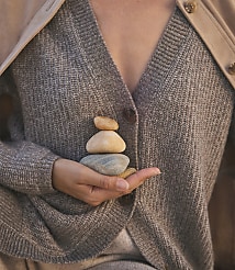 Haven Well Within Cashmere Shaker Stitch Cardigan carousel Product Image 3