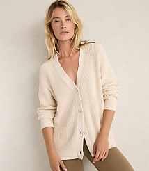 Haven Well Within Organic Cotton Shaker Stitch Cardigan carousel Product Image 1