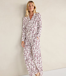 Haven Well Within Organic Cotton Jersey Blushing Blooms Pajama Pants carousel Product Image 2
