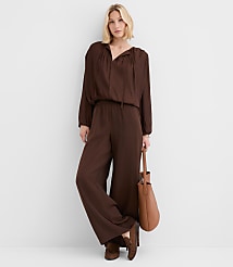 Pull On Wide Leg Pants carousel Product Image 1
