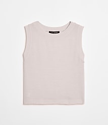 LOFT Versa Sweater Knit Relaxed Tank Top carousel Product Image 3