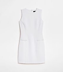 LOFT Versa Crepe Drape Mini Pocket Dress carousel Product Image 5
