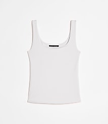 LOFT Versa 360 Knit Square Neck Tank Top carousel Product Image 3