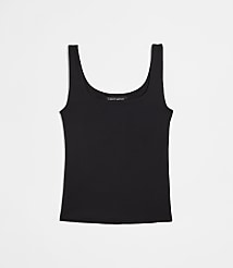LOFT Versa 360 Knit Square Neck Tank Top carousel Product Image 3