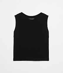 LOFT Versa Sweater Knit Relaxed Tank Top carousel Product Image 5