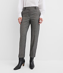 Petite Cuffed Riviera Slim Pants in Twill carousel Product Image 3