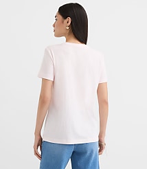 Strawberry Season Stamp Everyday Crew Tee carousel Product Image 3
