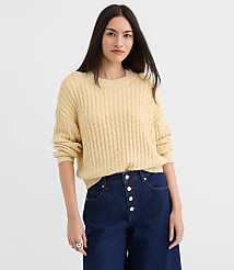 Ribbed Relaxed Sweater carousel Product Image 1