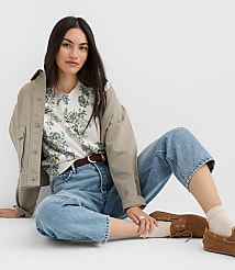 Floral Refined Wedge Sweater Tee carousel Product Image 3