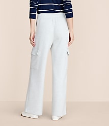 Petite Lou & Grey Heathered Scubasoft Straight Leg Cargo Pants carousel Product Image 2