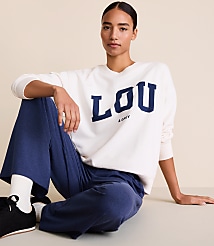 Petite Lou & Grey Elite Fleece Sweatshirt carousel Product Image 3