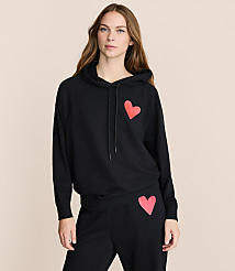 Petite Lou & Grey Heart Cozy Cotton Oversized Hoodie carousel Product Image 1