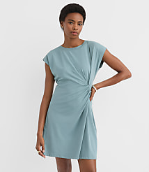 Side Twist Cap Sleeve Mini Dress carousel Product Image 2