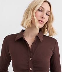 Ruched Shirt carousel Product Image 1