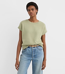 Refined Wedge Sweater Tee carousel Product Image 3