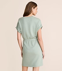 Lou & Grey Heathered Scubasoft Mini Pocket Dress carousel Product Image 3