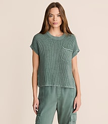 Lou & Grey Ribbed Pocket Wedge Sweater carousel Product Image 3