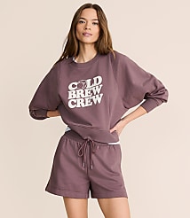Lou & Grey Elite Fleece Drawstring Shorts carousel Product Image 1