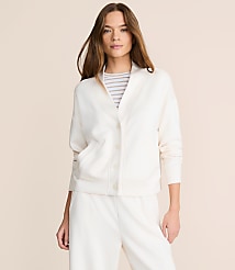Lou & Grey Scubasoft V-Neck Pocket Cardigan carousel Product Image 1