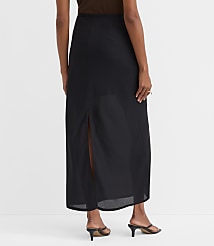 Sheer Overlay Maxi Skirt carousel Product Image 2