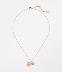 Pave Clover Necklace carousel Product Image 1