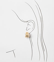 Mixed Huggie Hoop Earring Set carousel Product Image 2
