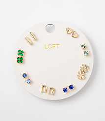 Lucky Clover Stud Earring Set carousel Product Image 1