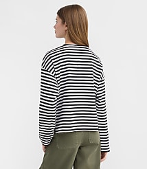 Striped Long Sleeve Modern Tee carousel Product Image 3