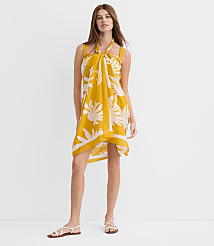 LOFT Beach Floral Sarong carousel Product Image 1