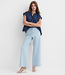 Chambray Everyday Dolman Shirt carousel Product Image 2