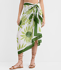 LOFT Beach Floral Sarong carousel Product Image 2