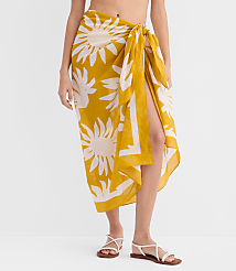 LOFT Beach Floral Sarong carousel Product Image 2