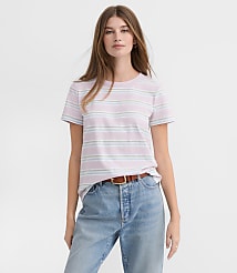 Striped Everyday Crew Tee carousel Product Image 3